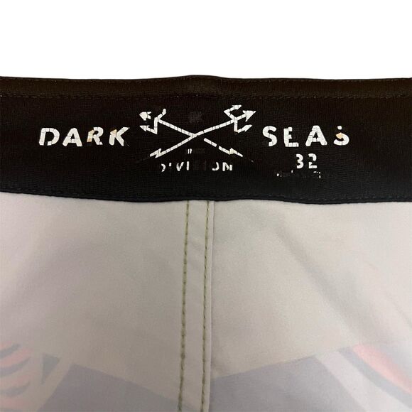 Dark‎ Seas Swim Trunks Mens 32 Board Shorts - Picture 4 of 9